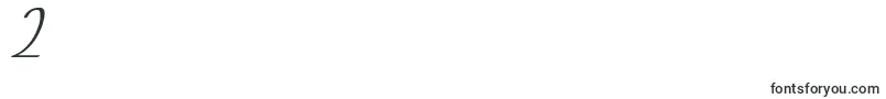 MeryQolbyItalic Font – Fonts for Digit 2