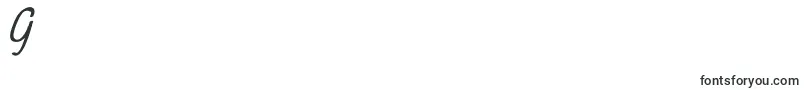 フォントMeryQolbyItalic – フォント数字9
