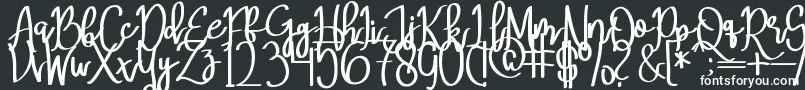 MeryQolbyRegular Font – White Fonts