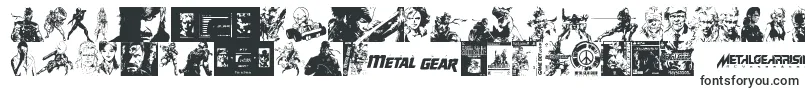 Fonte Metal Gear Solid The Phantom Font – fontes para Adobe