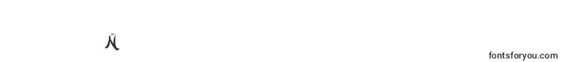 Metal Ink-Schriftart – mongolische Schriften