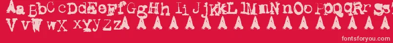 More about Metal Ink Font Metal Ink Font – Pink Fonts on Red Background