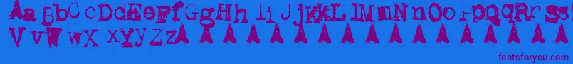 More about Metal Ink Font Metal Ink Font – Purple Fonts on Blue Background