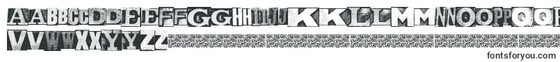 MetalblockNaked-Schriftart – Voluminöse Schriften