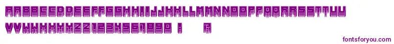 MetallicInverted Font – Purple Fonts