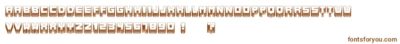 MetallicLightSoft Font – Brown Fonts