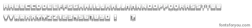 MetallicLightSoft-Schriftart – Graue Schriften