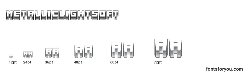 MetallicLightSoft Font Sizes