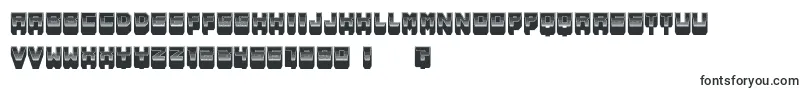 MetallicShadow Font – Alien Fonts