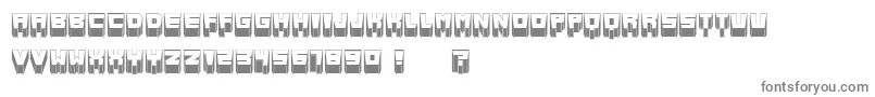 MetallicSharp Font – Gray Fonts