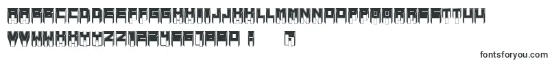 Шрифт MetallicSharpInverted – шрифты с обводкой