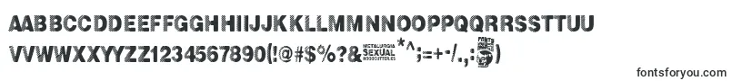 Metalurgia Sexual-fontti – matalat fontit