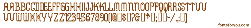 METRN    Font – Brown Fonts