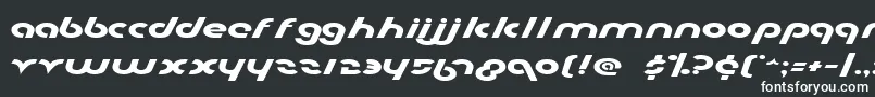 Шрифт Metro2e – белые шрифты