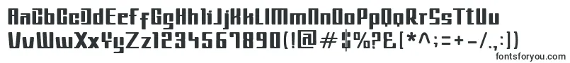 Шрифт MetroIL – шрифты для Corel Draw