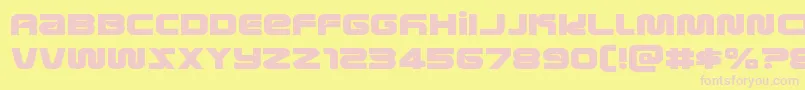 More about metronautsexpand Font metronautsexpand Font – Pink Fonts on Yellow Background