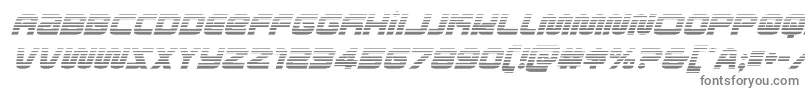 Шрифт metronautsgradital – серые шрифты на белом фоне