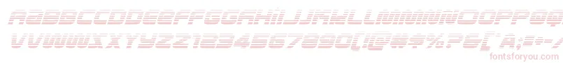 metronautsgradital Font – Pink Fonts on White Background