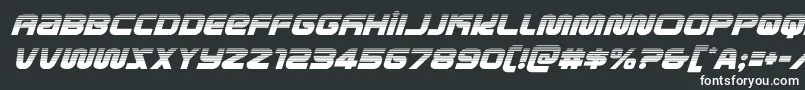 metronautshalfital Font – White Fonts
