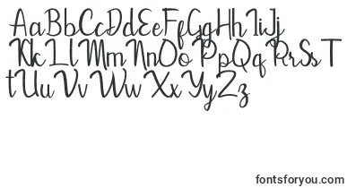 Mevally font – handwritten Fonts