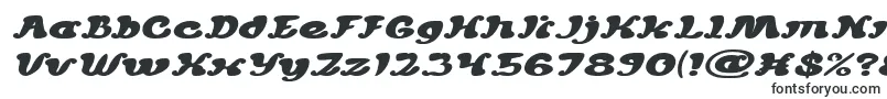 Шрифт MEXICANO CHILLI SAUCE Italic – шрифты для VK
