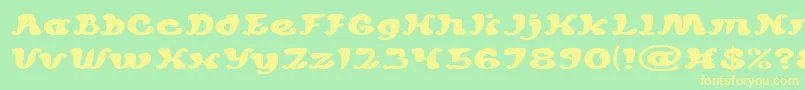 MEXICANO CHILLI SAUCE Light Font – Yellow Fonts on Green Background