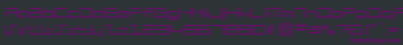 mh   Font – Purple Fonts on Black Background