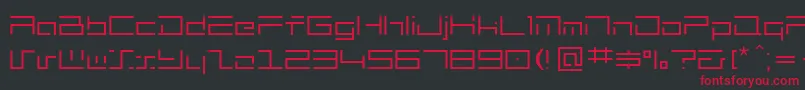 Saiba mais sobre a fonte mh Fonte mh – fontes vermelhas em um fundo preto