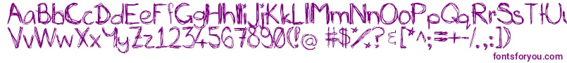 MiasScribblings~ Font – Purple Fonts