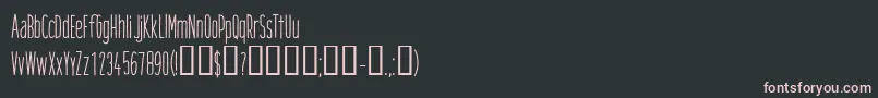 フォントCfgreatdestinyRegular – 黒い背景にピンクのフォント