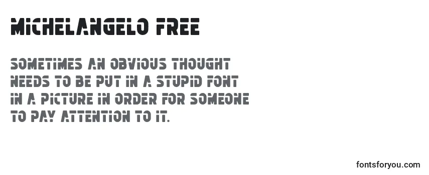 Michelangelo FREE Font