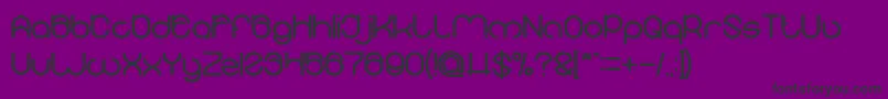 More about MICHELLE Bold Font MICHELLE Bold Font – Black Fonts on Purple Background