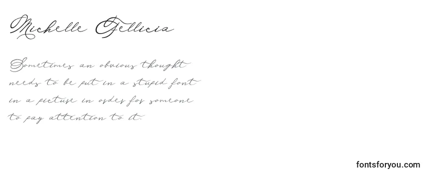 Michelle Fellicia-fontti