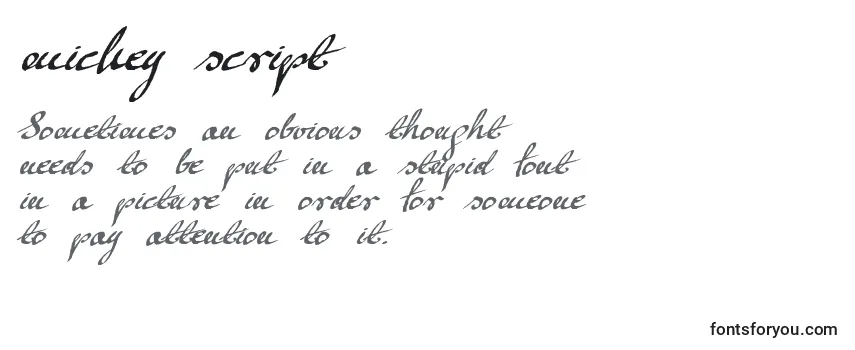 Шрифт Mickey script