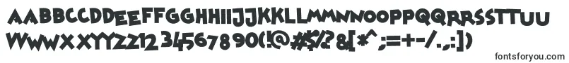 Шрифт mickeykw – шрифты для Манги