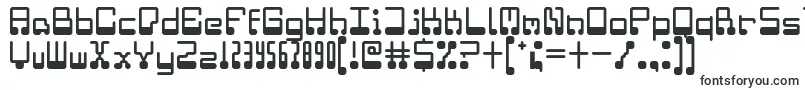 microchip regular-Schriftart – Grafische Schriften