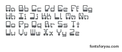Шрифт Microchip regular