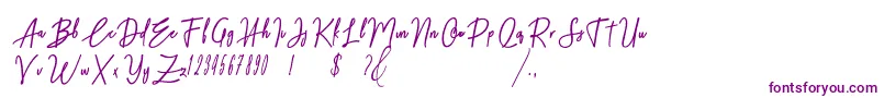 Midnight One Font – Purple Fonts
