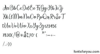 migdale font – calligraphic Fonts