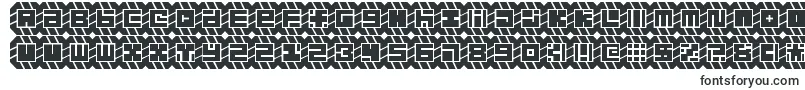 Шрифт might chain – декоративные шрифты