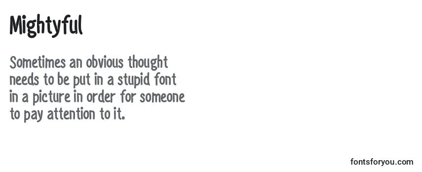 Mightyful Font