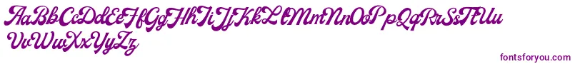 MilestoneFreeVersion Script Font – Purple Fonts