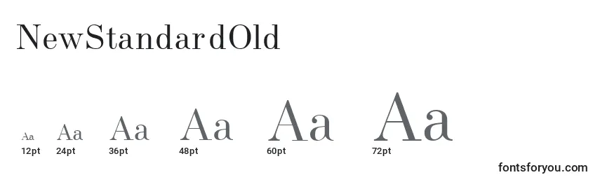 NewStandardOld Font Sizes