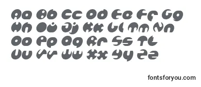 フォントMILLION Italic