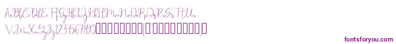 millow Font – Purple Fonts