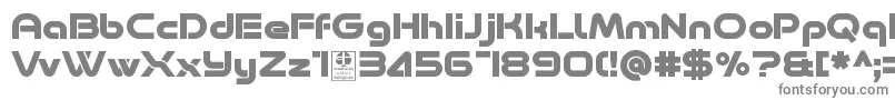 Шрифт Minalis Bold Demo – серые шрифты на белом фоне