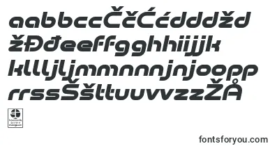 Minalis Bold Italic Demo font – bosnian Fonts