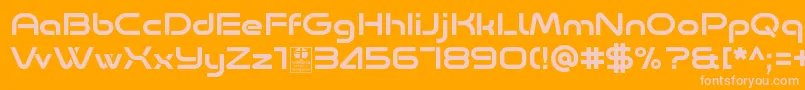 More about Minalis Regular Demo Font Minalis Regular Demo Font – Pink Fonts on Orange Background