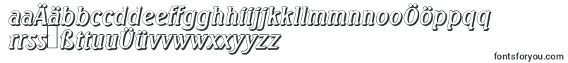 Шрифт SeagullshadowItalic – немецкие шрифты