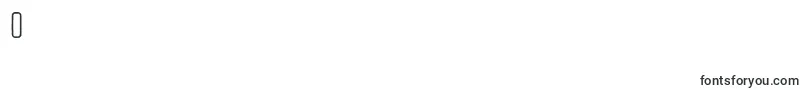 MinimalThin Regular Font – Fonts for Digit 0